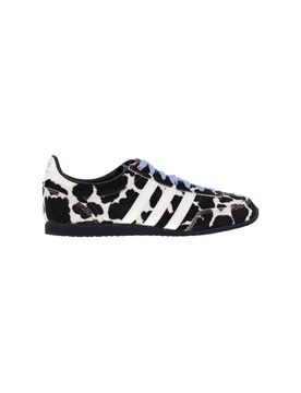 Leather & Synthetic Low-Top Sneakers for Women