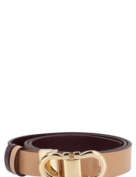 Reversible and Adjustable Gancini Belt - Women