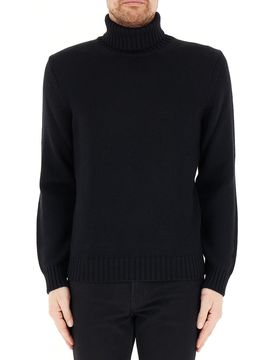 Dolcevita lana merino NERO XL