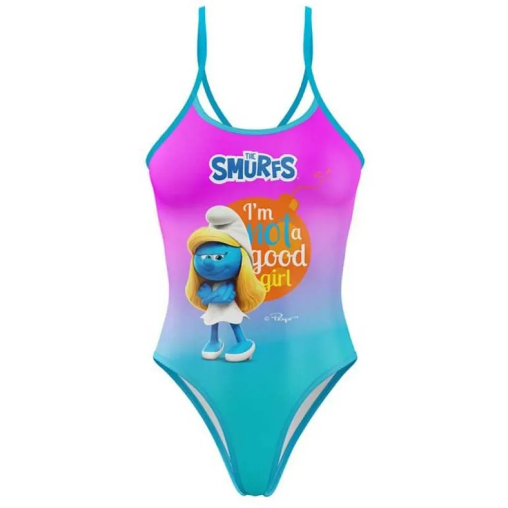 Smurfs Have Fun Swimsuit Multicolour S Women - OTSO - FashionsVida