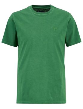 T-shirt uomo - washed tartan t-shirt - verde