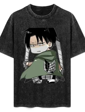 Levi Kawaii T-Shirt Large Size Breathable Tee - Aliexpress - FashionsVida