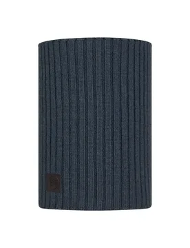 Buff Knitted Norval Schal, blau - Buff - FashionsVida