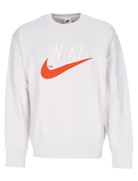 Felpa Leggera Girocollo Uomo Sportswear Trend Fleece Crew Phantom - Nike - FashionsVida