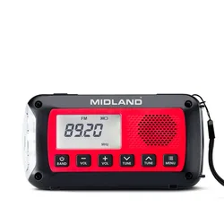 Radio Er100 Red / Black One Size unisex