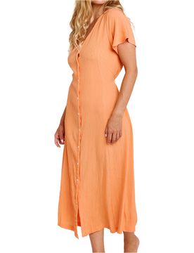 Moloka vestidos mujer Naranja (M)