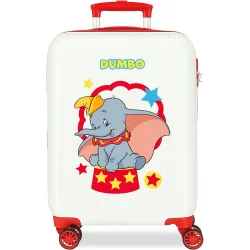 Maleta de cabina infantil Dumbo Circus rígida con capacidad de 34L