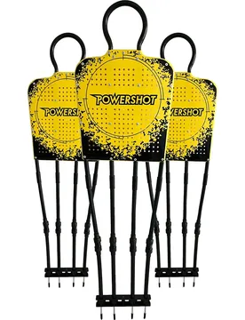 Powershot Mannequins Coup Franc 3 Unités Yellow 182 x 060 cm unisex