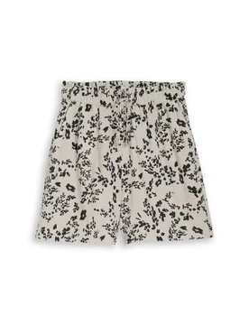 XS loose fit linen shorts female - XS - FashionsVida