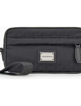 Neceser de hombre con logos a tono - Emporio Armani - FashionsVida