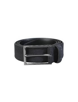 Cinturón de cuero CALINDO azul oscuro 95