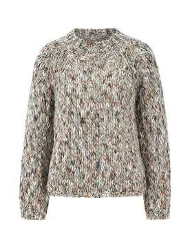 S Multicoloured Mock Neck female - S - FashionsVida