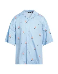 GCDS Hemd Herren Hellblau M Herren
