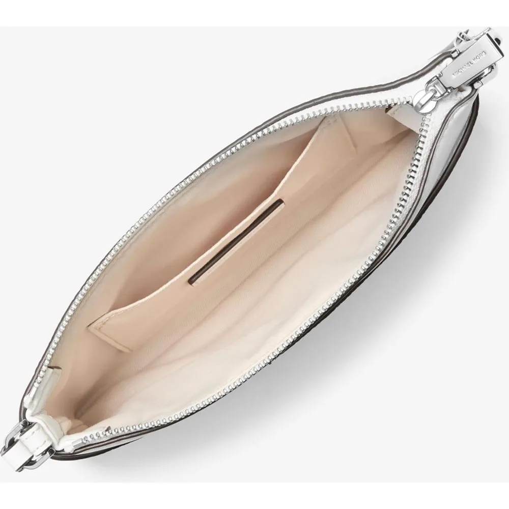 Bolso de mano con pulsera jet set mediano transformable de piel granulada - MICHAEL Michael Kors - FashionsVida