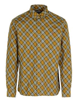 Burberry Camicia in cotone beige