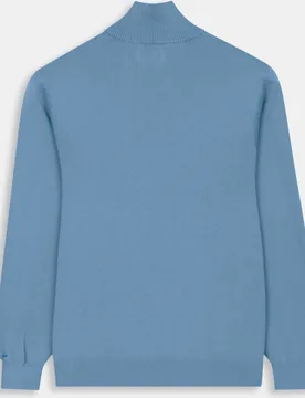 Harper & Neyer - Jersey de hombre de algodón con cuello alto - Harper & Neyer - FashionsVida