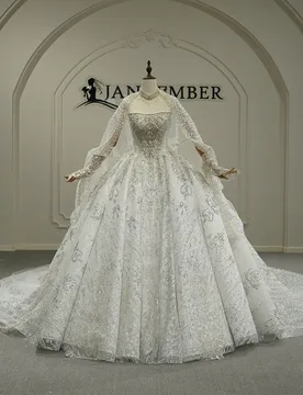 Sleeveless Wedding Dress 2026 With Veil Beaded Backless Ball Gown Customized Princess Bride Gown Plus Size Vestido de Noiva - Aliexpress - FashionsVida