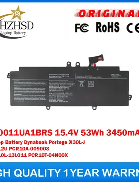 PS0011UA1BRS 15.4V 53Wh Genuine Original Laptop Battery For Toshiba Dynabook Portege X30L-J PCR12U PCR10A-009003 PCR10L-13L011 - Aliexpress - FashionsVida