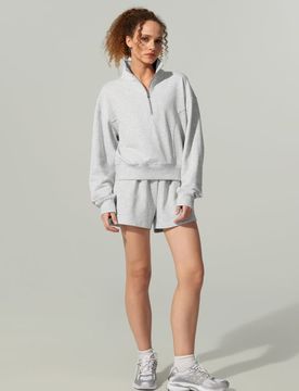 Pullover Mezza Zip Heirloom '89 L - Seta Morbida Traspirante