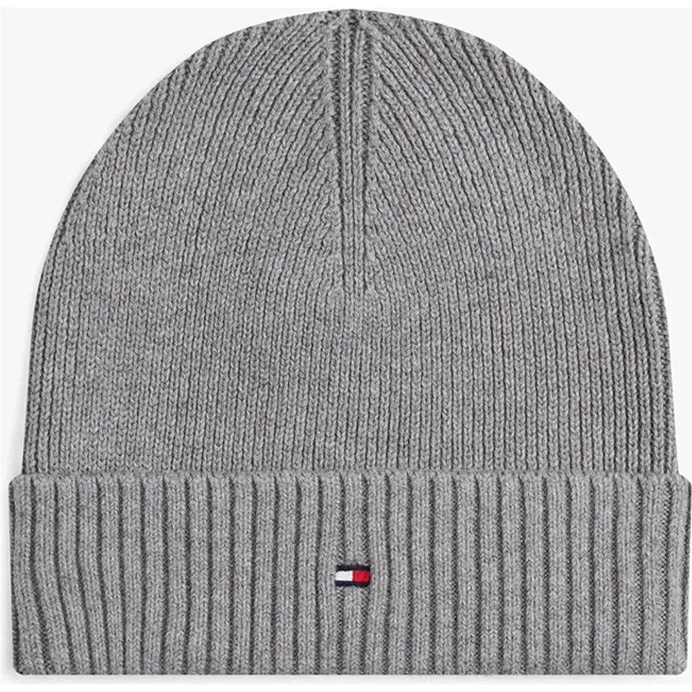 Gorro liso de algodón con bandera - Tommy Hilfiger - FashionsVida