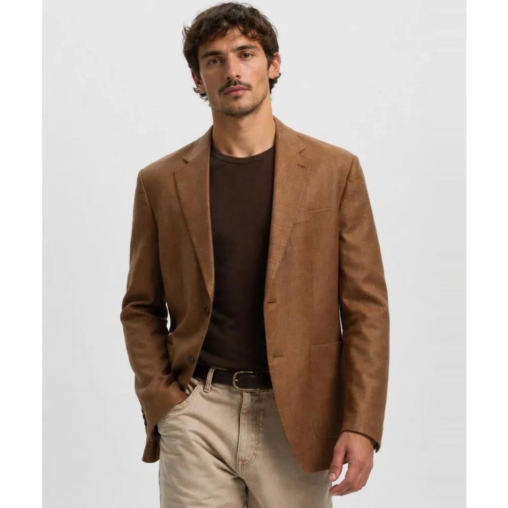 Selected - Traje de hombre de lino - Selected - FashionsVida