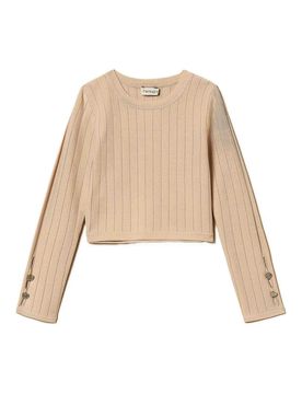 Twinset Maglia Girocollo Cut-Out