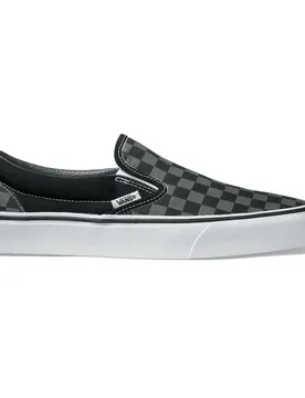 Baskets Sans Lacets Classic Checkerboard Black / Pewter EU 48 Homme