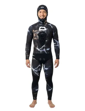 Muta Per Pesca Subacquea Black Camu 5 Mm