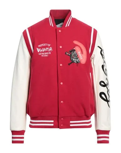 Jacke & Anorak Herren Rot L,S Herren - DISCLAIMER - FashionsVida