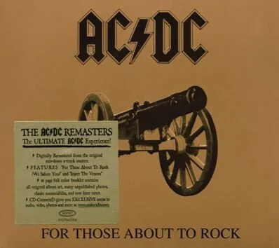 For Those About To Rock von - CD (Digipak, Re-Release, Remastered) - None - unisex - AC/DC - FashionsVida