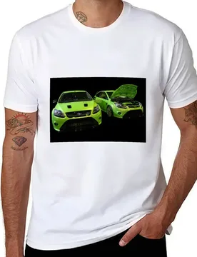 Two Green Focus RS T-Shirt t shirt man plain t shirts for man slim fit T-Shirt - Aliexpress - FashionsVida