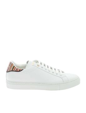 Sneakers bianche con dettagli a contrasto