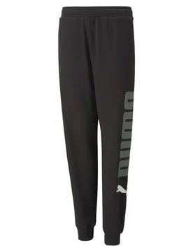 Ess+ Logolab Pants Black 3-4 Years Boys - Puma - FashionsVida