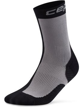 Run Edt. Half & Half Herren Socken, schwarz III