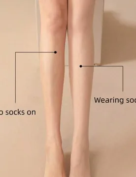 Par de calcetines básicos de unicolor, aptos para uso diario - Shein - FashionsVida