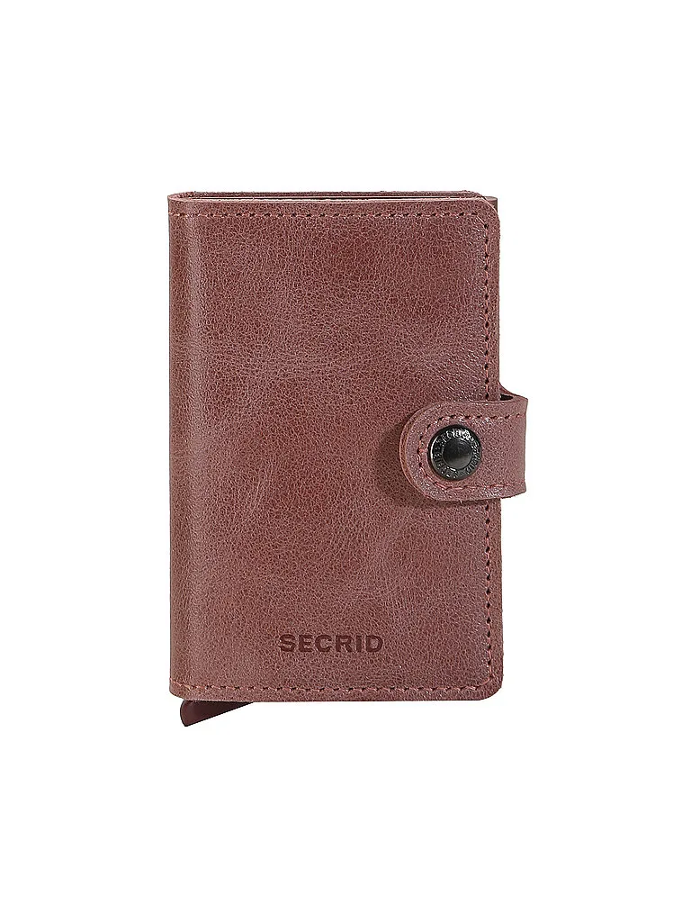 Cartera - Miniwallet Vintage malva marrón claro - SECRID - FashionsVida