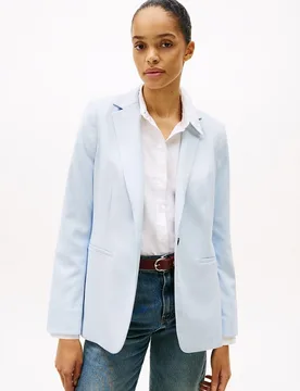 Americana de mujer con cierre de un botón - Tommy Hilfiger - FashionsVida