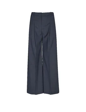 Nom du produit: Pantalon business TIANA4 bleu marine 34 - BOSS - FashionsVida