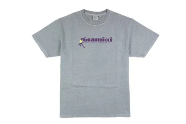 Dancing Man Tee - T-Shirt-kurzarm - grau blau - Herren - Size: XL