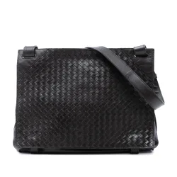 Nappa Intrecciato Messenger Bag