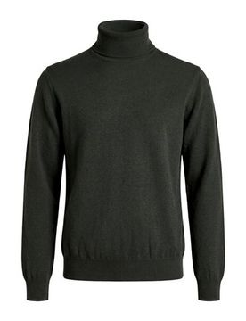 Rollkragenpullover Herren Dunkelgrün 46,48,50,52,54,56 Herren