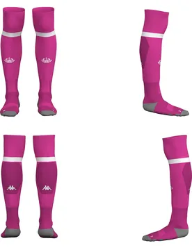 Socken AS Monaco Kombat Spark Pro 2023/24 - Rose - male - Size: 39/42