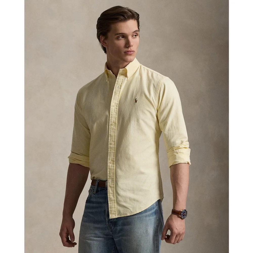 Camisa de hombre de oxford Custom Fit - Polo Ralph Lauren - FashionsVida
