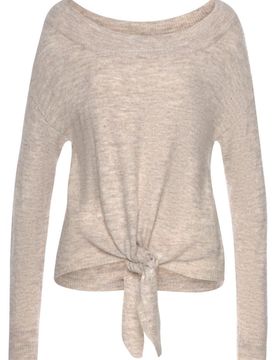 LASCANA Jersey beige moteado
