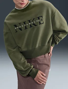 NIKE FELPA GIROCOLLO PHOENIX FLEECE - Nike - FashionsVida
