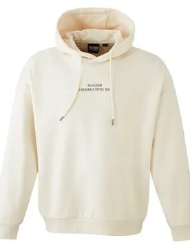 Felpa Con Cappuccio Pampa Cream White L