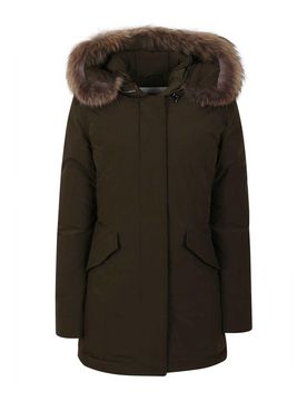Parka di lusso con procione artico