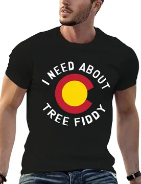 Tree Fiddy Colorado Flag T-Shirt t shirt man cotton man t shirt graphic man t shirts for men T-shirt - Aliexpress - FashionsVida
