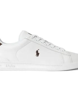 Ftw Sneaker 809p1575 White / Dark Brown EU 46 - Ralph Lauren - FashionsVida