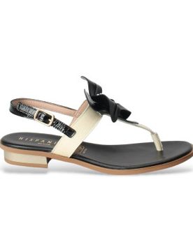 Para mujer. CHV243434 Sandalias Ibiza roto (40), Piel, Negro, Plano, Hebilla, Casual, Fiesta